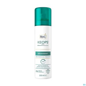Packshot Roc Keops Deo Fresh Spray Fl 100ml