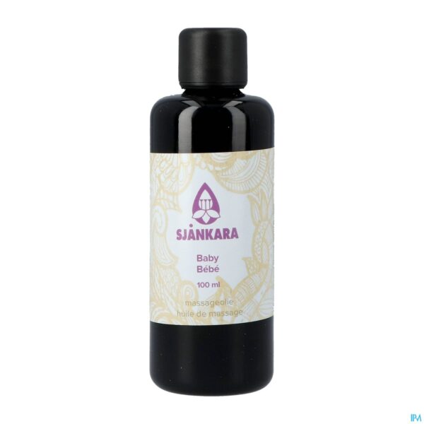 Packshot Sjankara Baby Massageolie 100ml
