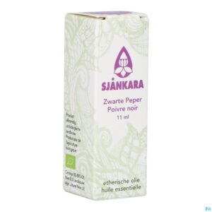 Packshot Sjankara Zwarte Peper Ess. Olie 11ml