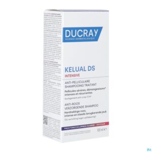Packshot Ducray Kelual Ds Intensive Shampoo A/roos 100ml