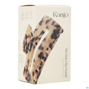 Packshot Kanjo The Hair Clip Grande 02 Sandstone Tortoise