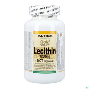 Packshot Altisa Gold Soja Lecithine 1200mg Softcaps 150