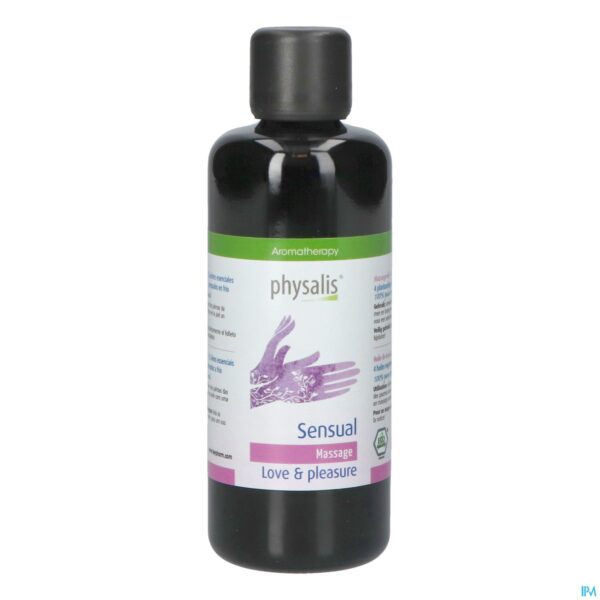 Productshot Physalis Massage Oil Sensual 100ml Nf