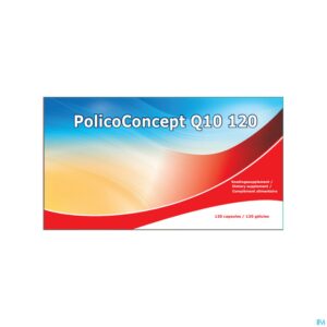 Packshot Policoconcept Q10 Caps 120