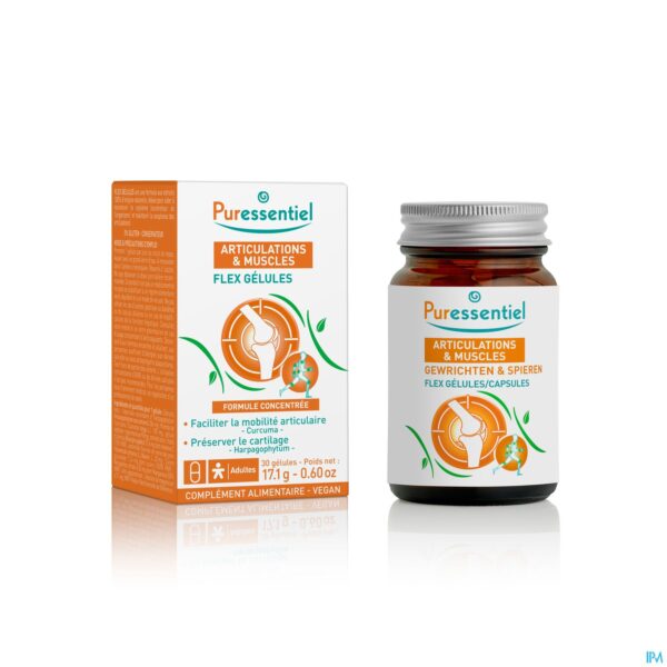 Packshot Puressentiel Articulation Flex Caps 30 Packshot Puressentiel Articulation Flex Caps 30
