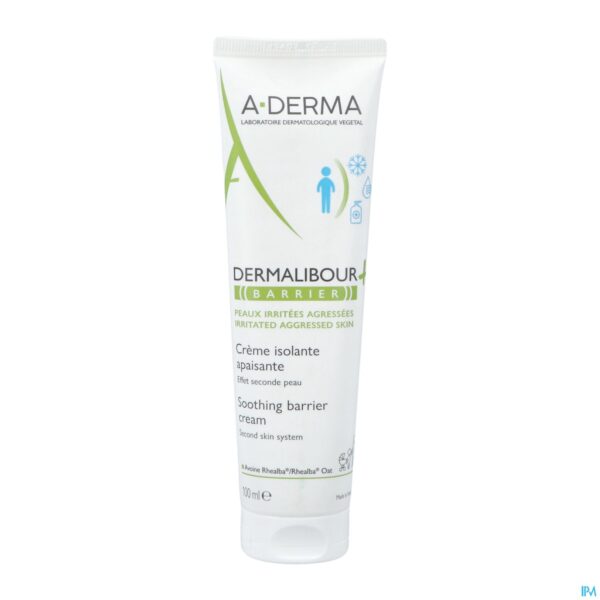Packshot Aderma Dermalibour+ Barrier Cr Isolerend 100ml Packshot Aderma Dermalibour+ Barrier Cr Isolerend 100ml