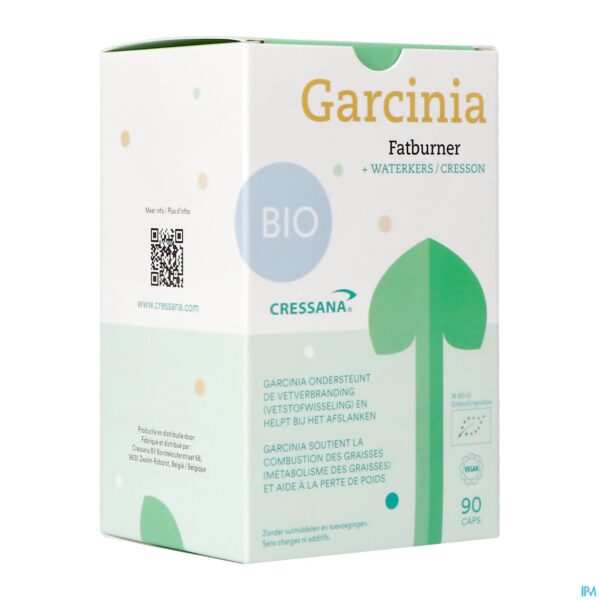 Packshot Cressana Bio Garcinia Fatburner Caps 90
