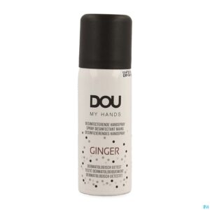 Packshot Dou My Hands Handspray Desinfecterend Ginger 45ml