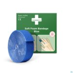 Productshot Cederroth Soft Foam Blauw 3cmx4,5m 51011022