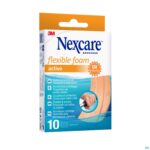 Packshot Nexcare 3m Flexible Foam Active Ha Pleist.strip 10