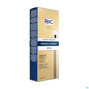 Packshot Roc Retinol Correxion Wrinkle Correct Serum 30ml