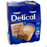 Packshot Delical Hphc 360 Koffie 4x200ml