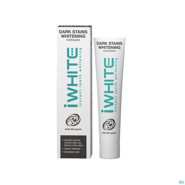 Productshot Iwhite Dark Stains Whitening Tandpasta Tube 75ml