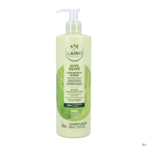 Packshot Laino Intens Voedende Verzorging Olijf 400ml