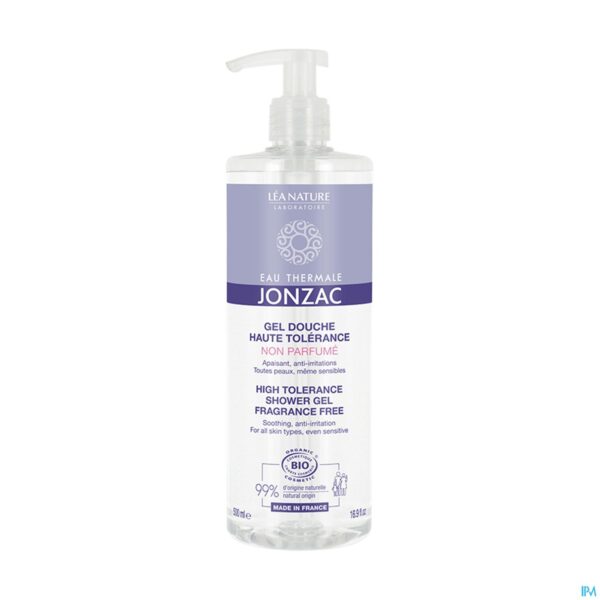 Productshot Jonzac Reactive Douchegel Z/parf Bio 500ml Productshot Jonzac Reactive Douchegel Z/parf Bio 500ml