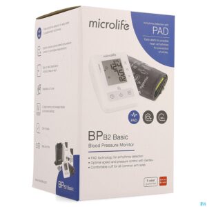 Packshot Microlife Bp B2 Basic Bloeddrukmeter Arm Otc Sol