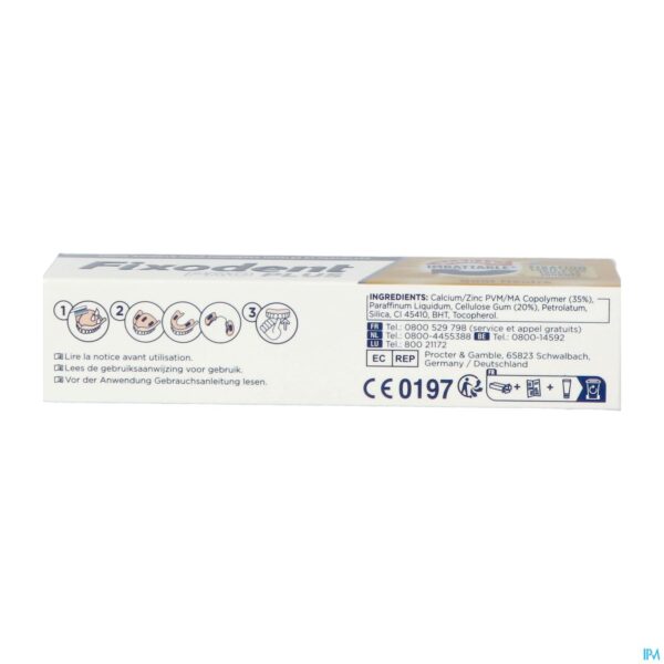 Packshot Fixodent Proplus Unbeatable Bite Tube 40g