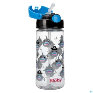 Productshot Nuby Beker Met Zacht Rietje Uit Tritan 530ml 3j+