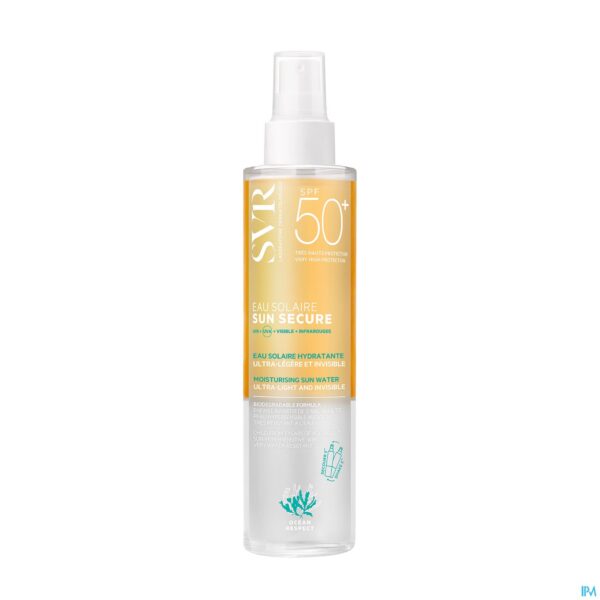 Productshot Svr Sun Secure Zonnewater Spf50+ 200ml