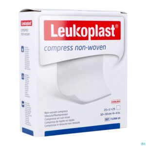 Packshot Leukoplast Compress N/woven St. 10cmx10cm 25