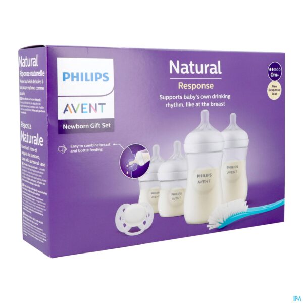 Packshot Philips Avent Natural 3.0 Starterset Zuigfles 4