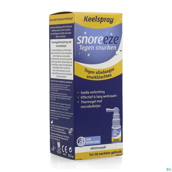 Packshot Snoreeze Keelspray 23,5ml