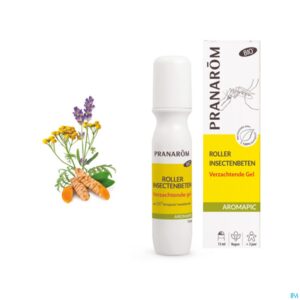 Packshot Pranarom Aromapic Bio Verzachtende Roller 15ml