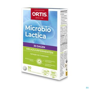 Packshot Ortis Microbio Lactica Comp 30