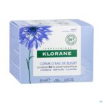 Packshot Klorane Gezicht Korenbloem Watercreme 50ml