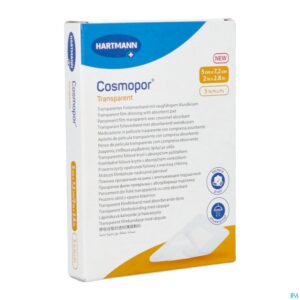 Packshot Cosmopor Transparent 5cmx7,2cm 5 9010501