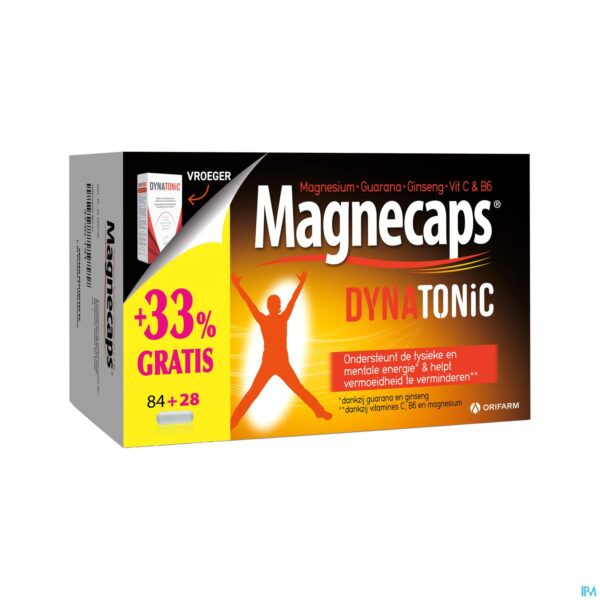 Packshot Magnecaps Dynatonic Caps 84 + Caps 28