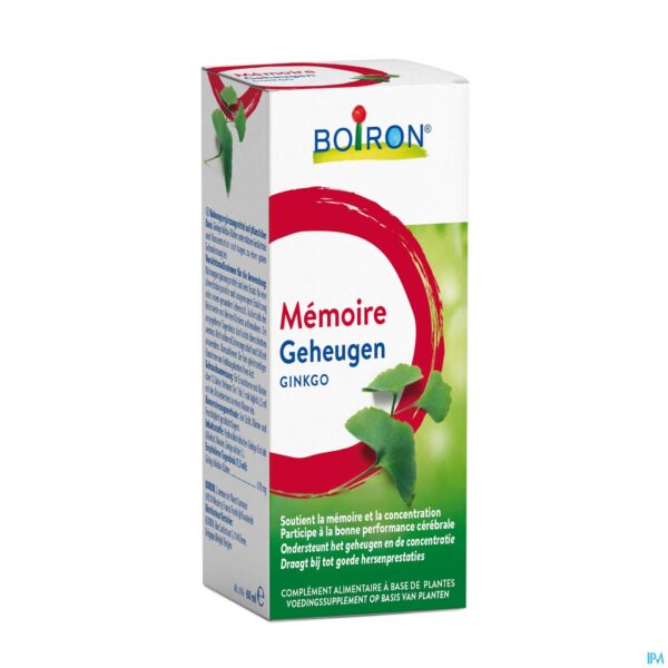 Packshot Geheugen Ginkgo 60ml Boiron