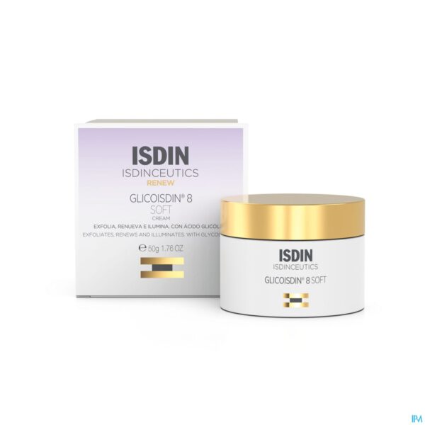 Productshot Isdinceutics Glicoisdin 8 Soft Facial Cream 50g
