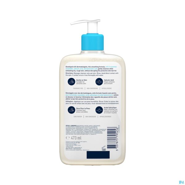 Productshot Cerave Sa A/ruwe Huid Reinigingsgel 473ml
