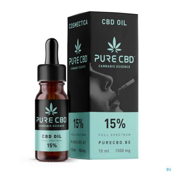 Productshot Pure Cbd Oil Full Spectrum 15% 10ml
