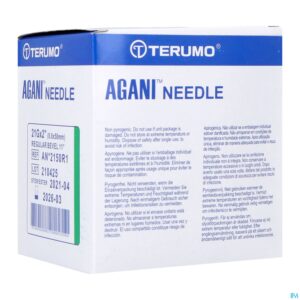 Packshot Terumo Naald Agani 21g 2 Rb Groen 100