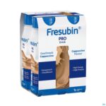 Packshot Fresubin Pro Drink Cappuccino Fl 4x200ml
