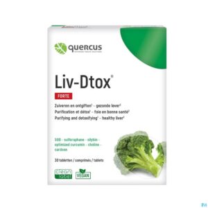 Packshot Quercus Liv-dtox Comp 30