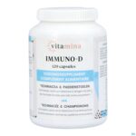 Packshot Vita Mina Immuno-d Caps 120