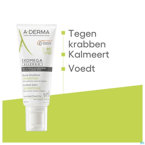 Lifestyle_image Aderma Exomega Allergo Emolierende Balsem 200ml