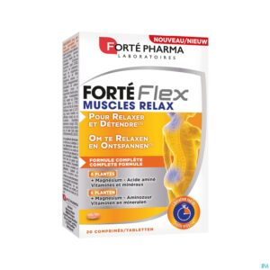 Packshot Forte Flex Muscles Relax Comp 20