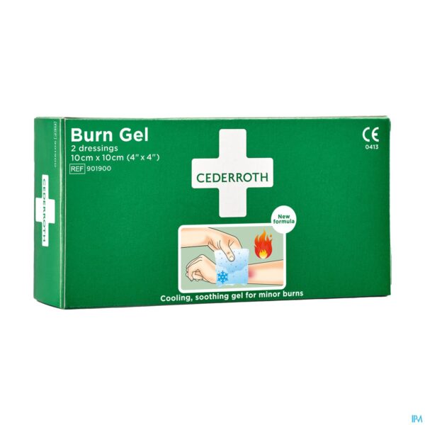 Packshot Cederroth Burn Gel 2-pack