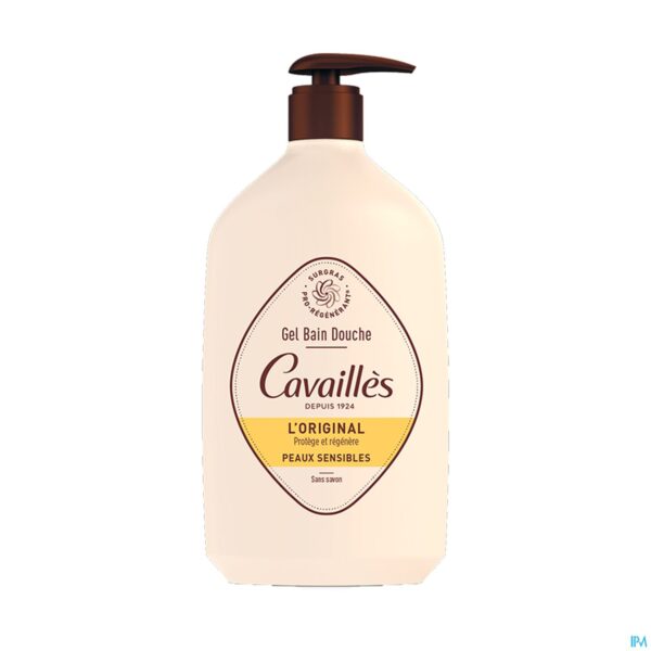 Packshot Roge Cavailles Gel Bad Douche Overvet 1l