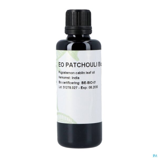 Packshot Sjankara Patchouli Ess. Olie Bio 50ml