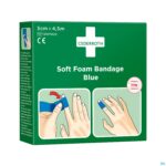 Packshot Cederroth Soft Foam Blauw 3cmx4,5m 51011022