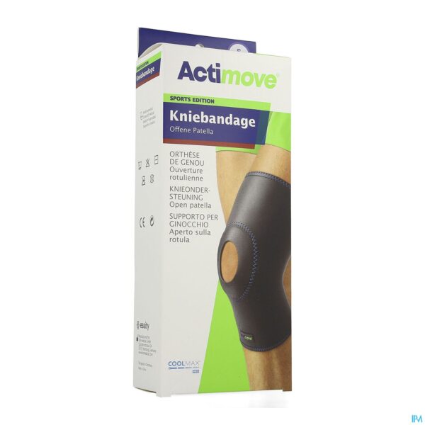 Packshot Actimove Sport Knee Support Open Patella S 1