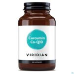 Productshot Viridian Curcumin Co-q10 Plantaardige Caps 60