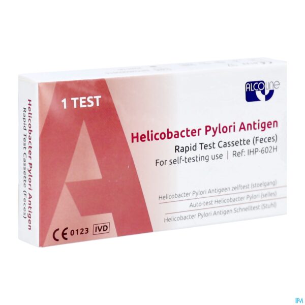 Packshot Helicobacter Pylori A/geen Zelftest Stoelgang