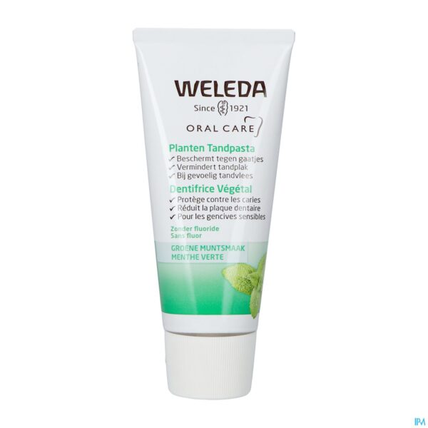 Productshot Weleda Tandpasta Planten Tube 75ml