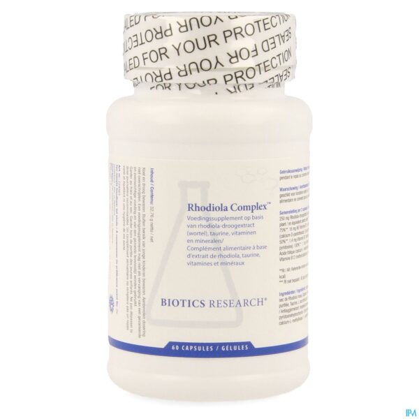 Packshot Rhodiola Complex Caps 60